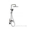 Piano Model Brass Brash Room Downfall Shower Faucet Mixer